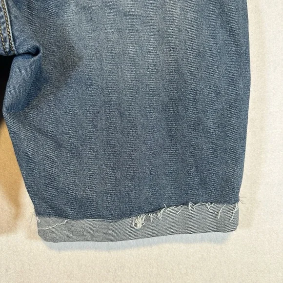 Denim Distressed Women Shorts - Picture 8 of 13